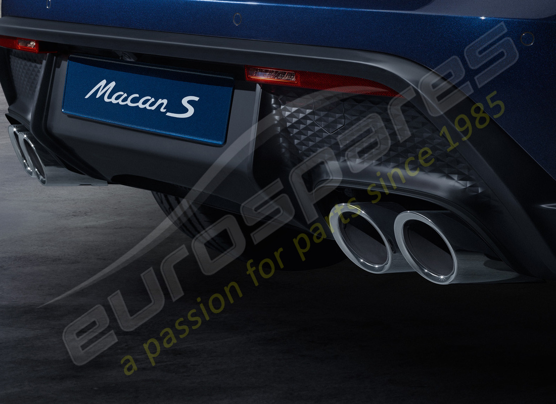 nouveau porsche sport tuyaux d'échappement. numéro de pièce 95b044205 (2)