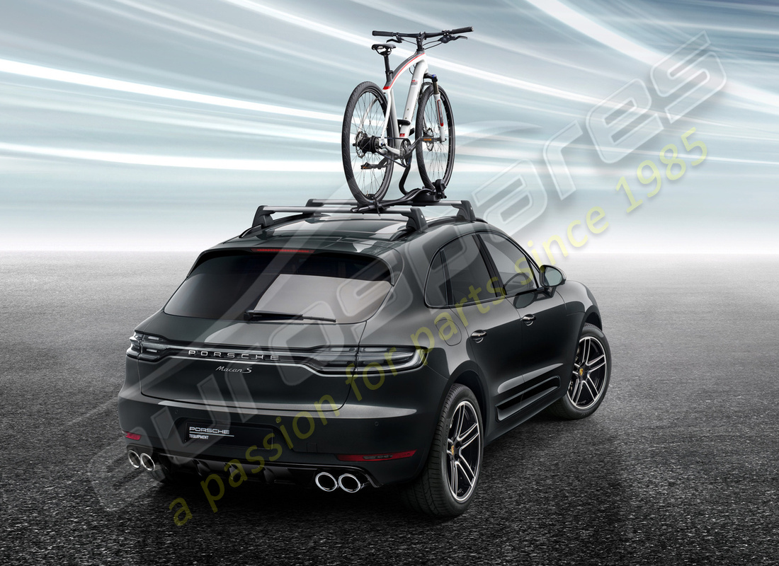 porte-vélos neuf porsche. numéro de pièce 95b044831 (8)