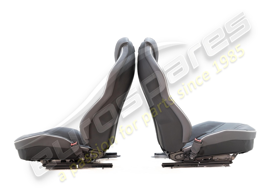 endommagé eurospares full electric std style des places avec centre en alcantara et traverses en cuir, coutures cheval sur l'appui-tête. numéro de pièce eap1563082 (17)