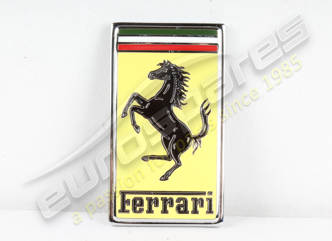 nouveau ferrari étiquette de nez avant (type adhésif). référence 986803 (1)