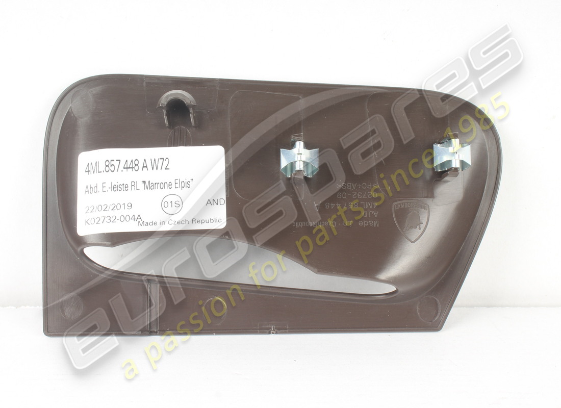 NOUVELLE CEINTURE DE SÉCURITÉ LAMBORGHINI. NUMÉRO DE PIÈCE 4ML857448AW72 (2) nouvelle ceinture de sécurité lamborghini. numéro de pièce 4ml857448aw72 (2)