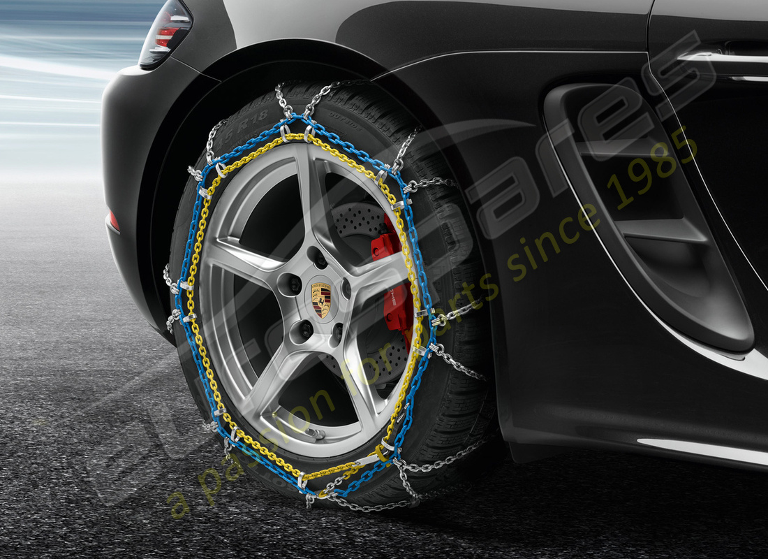chaînes à neige neuves porsche. numéro de pièce 98204460000 (1)