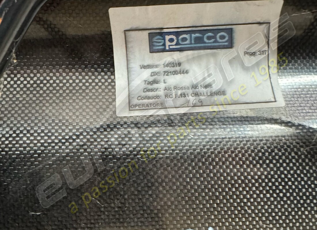 ferrari paire de 360 cs des places d'occasion. numéro de pièce eap1553128 (10)