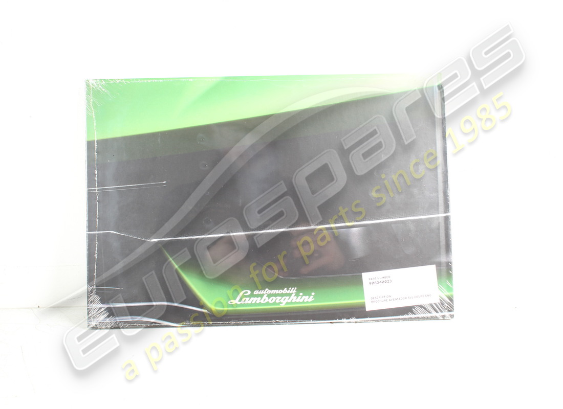 nouvelle brochure lamborghini aventador svj eng. numéro de pièce 908340023 (2)