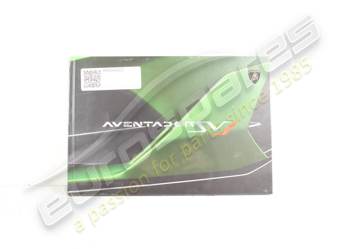 nouvelle brochure lamborghini aventador svj eng. numéro de pièce 908340023 (1)