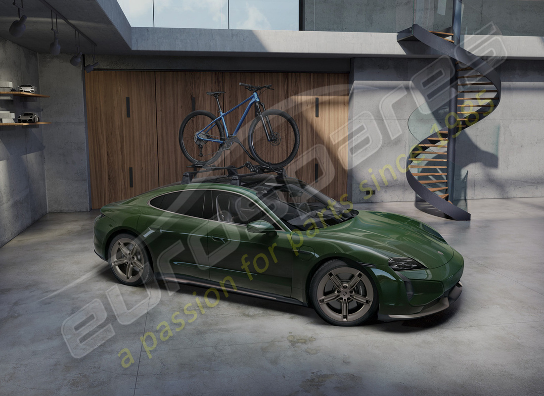 porte-vélos neuf porsche. numéro de pièce 95b044831 (15)