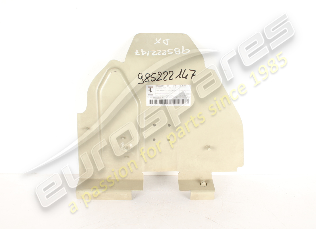 nouveau ferrari bouclier avant droit - pas pour g. numéro de pièce 985222147 (1)