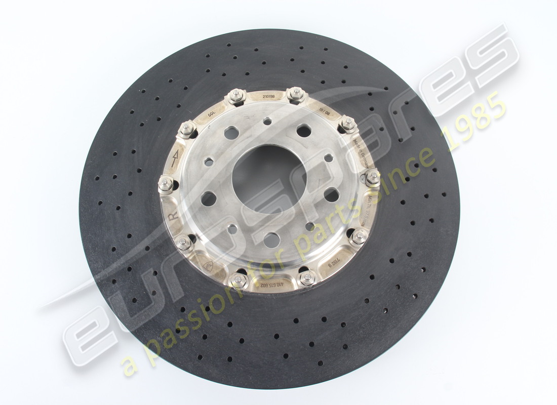 DISQUE DE FREIN ARRIÈRE DROIT MURCIELAGO RECONDITIONNÉ Lamborghini EN CÉRAMIQUE. NUMÉRO DE PIÈCE 410615602 (1)
