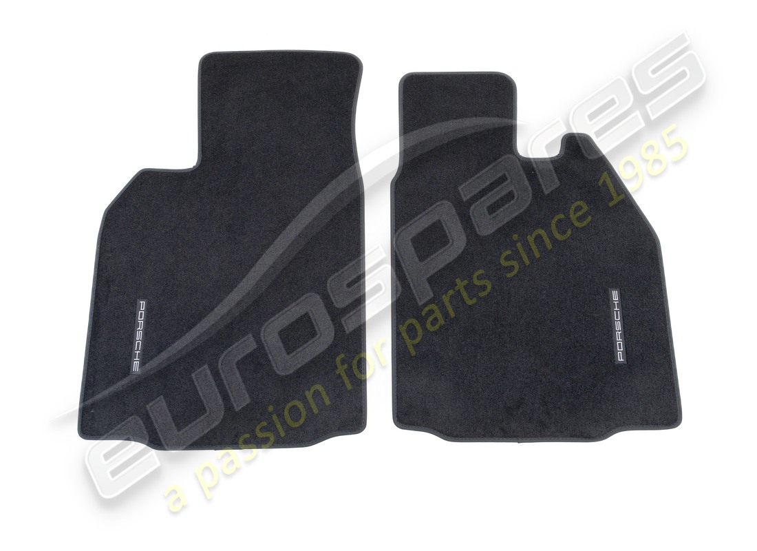NEUF PORSCHE TAPIS DE SOL AVEC ENVELOPPE NUBUK (NOIR). NUMÉRO DE PIÈCE 98704480119A43 (1) neuf porsche tapis de sol avec enveloppe nubuk (noir). numéro de pièce 98704480119a43 (1)