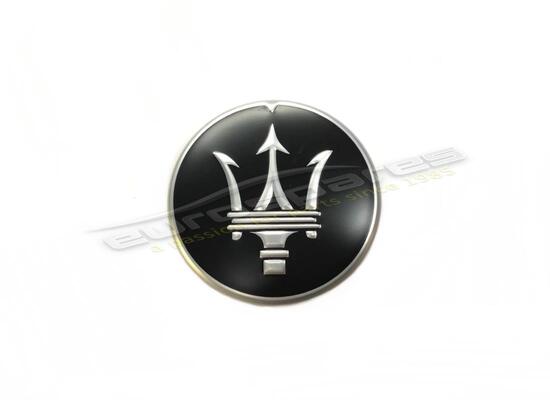 nouveau maserati badge de jante noir mat numéro de pièce 670149987