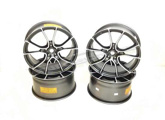 nouveau ferrari ensemble de roues (forgées multi-rayons polies au diamant) 20 pouces numéro de pièce 70003879