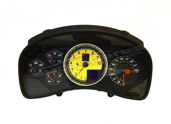 nouveau ferrari instrument complet jaune mph numéro de pièce 230365