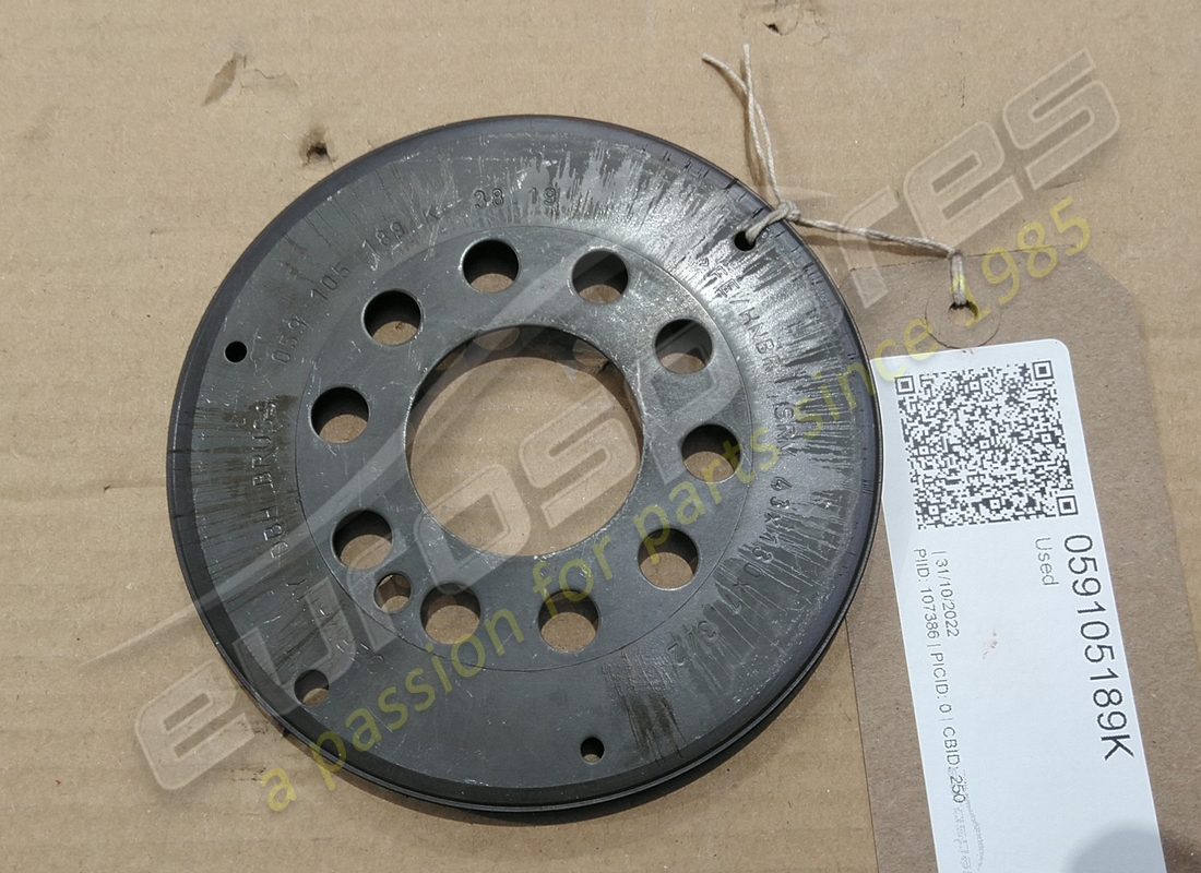 utilisé lamborghini rotor. numéro de pièce 059105189k (2)
