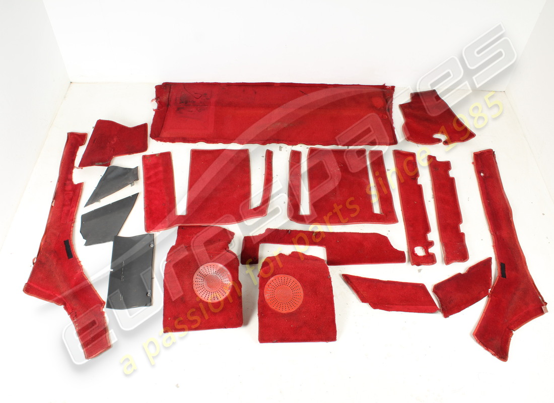 UTILISÉ Ferrari ENSEMBLE DE TAPIS AVANT GAUCHE ET DROIT. NUMÉRO DE PIÈCE 95999641A (1)