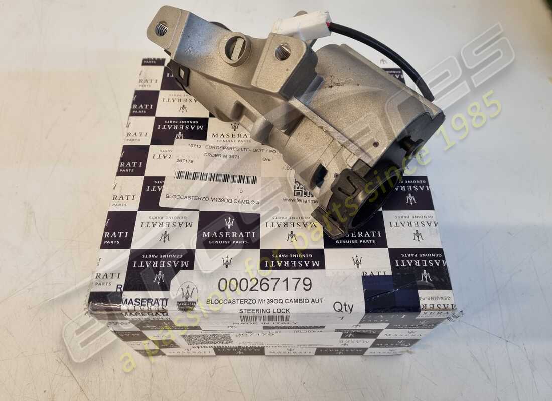 nouveau antivol de direction maserati. numéro de pièce 267179 (1)