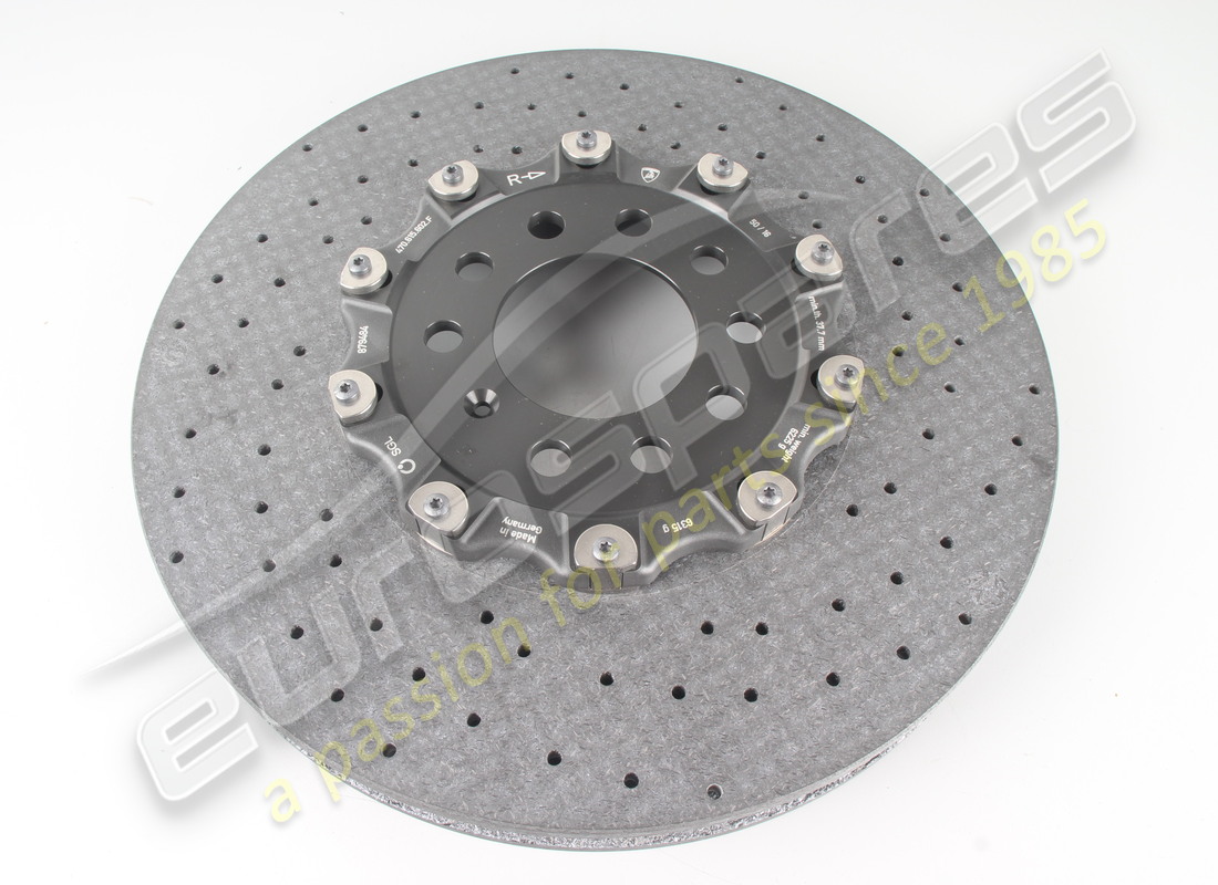 nouveau disque de frein en céramique lamborghini (ventilé). référence 470615602f (1)