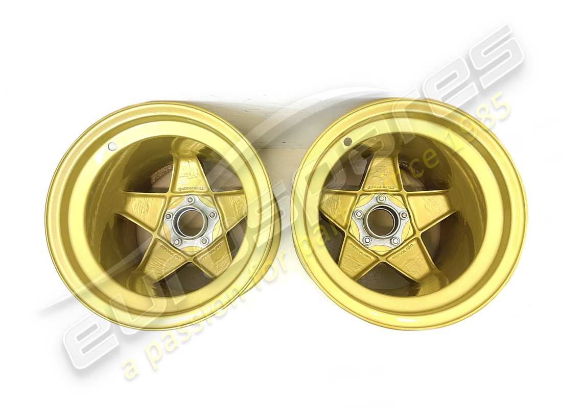 jeu de roues campagnolo reconditionnées ferrari pour ferrari 512s. numéro de pièce eap1443599 (3)