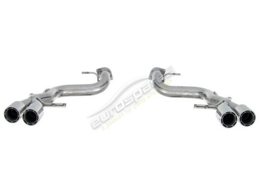 nouveau tubi 599 kit de silencieux à tuyaux droits gtb avec mini propella sans valve numéro de pièce tsfe599c06.003.at