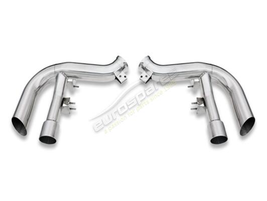 nouveau tubi f12 kit d'échappement à tuyaux droits en titane tdf numéro de pièce tsfef12c12.009.t