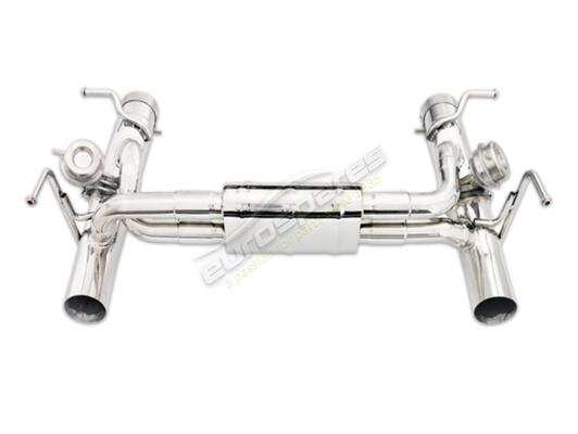 nouveau tubi 488 échappement gtb & spider avec valve numéro de pièce tsfe488gtbc15.003.av