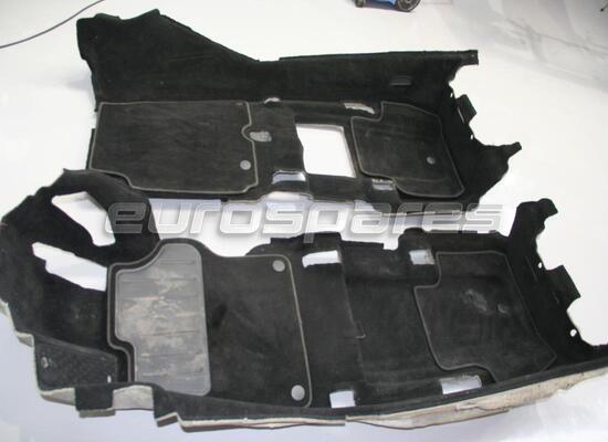 utilisé ferrari ensemble de tapis complet noir numéro de pièce 83331950