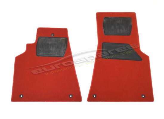 nouveau ferrari ensemble de tapis de sol mobiles rouge numéro de pièce 68936683