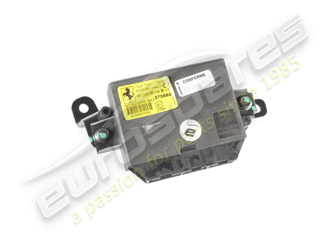 ecu de nœud de capteur de stationnement d'occasion ferrari. numéro de pièce 270560 (1)