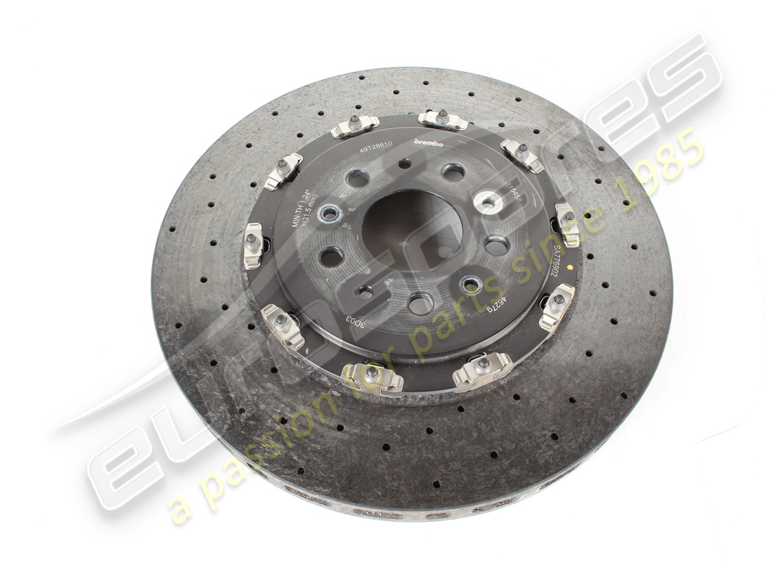 Ferrari DISQUE DE FREIN ARRIÈRE UTILISÉ. NUMÉRO DE PIÈCE 315458 (1)