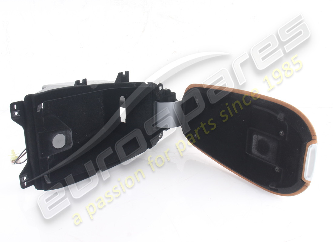 plateau de rangement avant eurospares d'occasion, complet avec porte de compartiment en alcantara (couleur cuivre). référence eap1723566 (4)