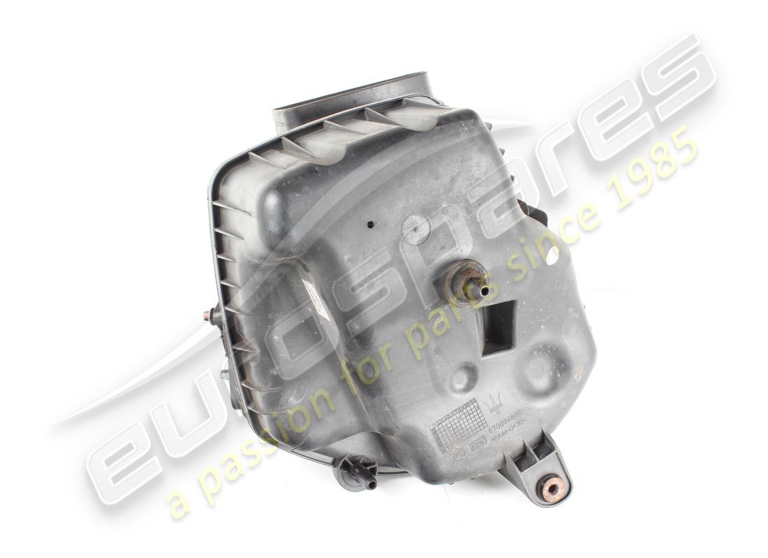 Boîtier de filtre complet d'occasion Maserati. Numéro de pièce 670004602 (1)