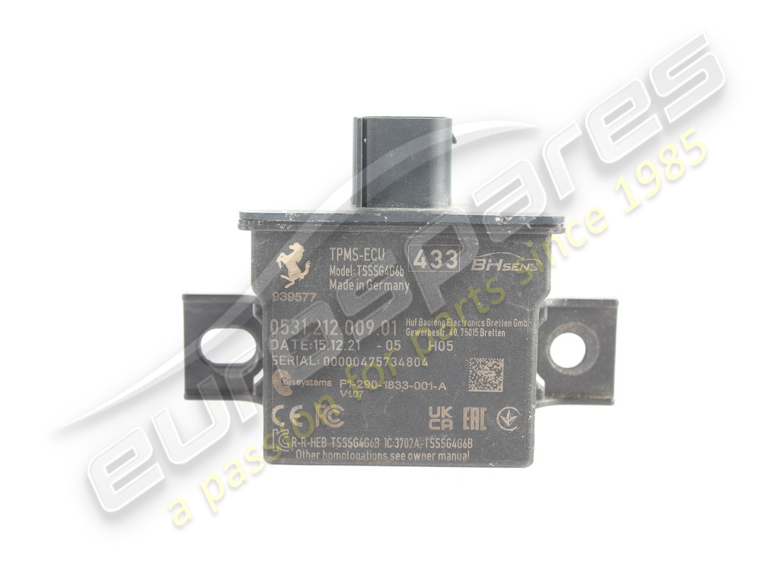 ECU/ANTENNE TPMS GEN. D'OCCASION Ferrari 5 4 . NUMÉRO DE PIÈCE 939577 (1)