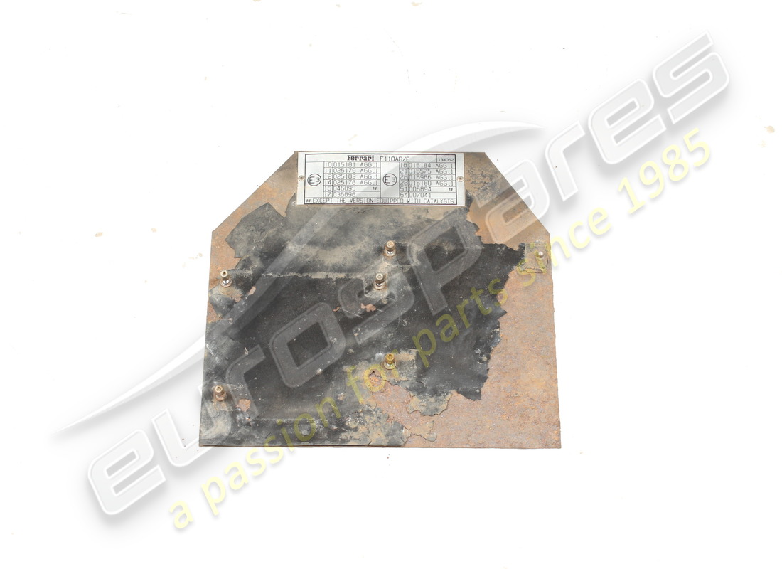 UTILISÉ Ferrari SUPPORT D'UNITÉ DE COMMANDE ÉLECTRONIQUE. NUMÉRO DE PIÈCE 126355 (1)