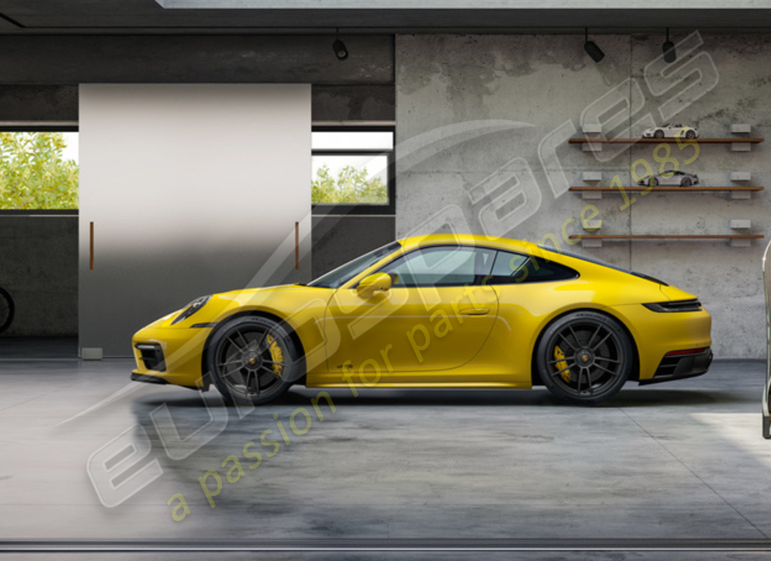 ensemble de jantes et de pneus d'hiver turbo s neuf porsche 20-/21-inch peint en noir (satiné brillant). numéro de pièce 992044602ba (2)