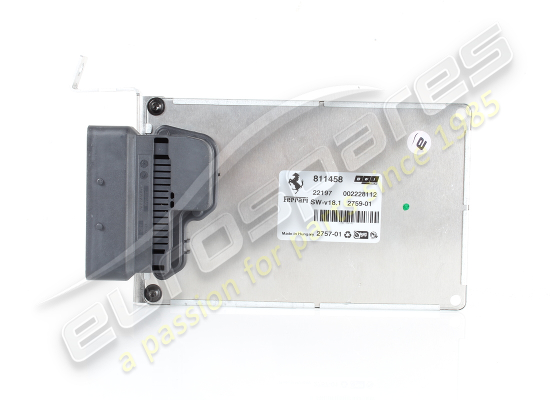 UTILISÉ FERRARI ECU DE SUSPENSION. NUMÉRO DE PIÈCE 811458 (2) utilisé ferrari ecu de suspension. numéro de pièce 811458 (2)