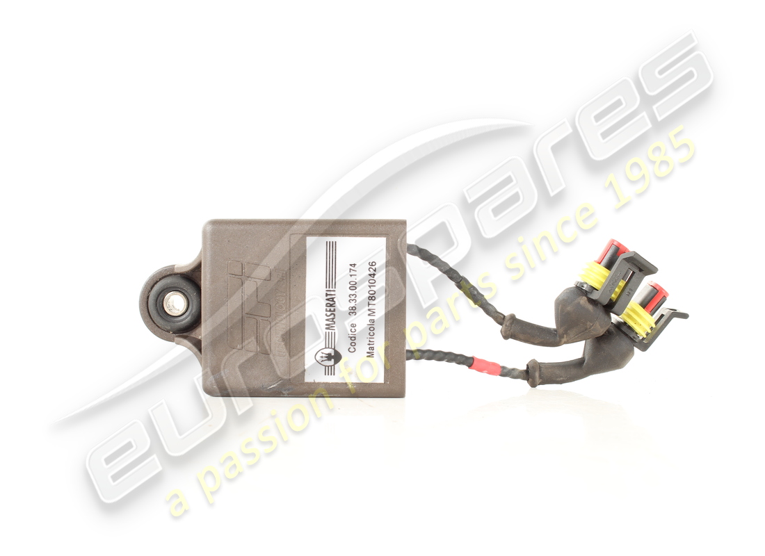RÉGULATION DE TEMPÉRATURE CAT.CONV. UTILISÉE Maserati . RÉFÉRENCE 383300174 (1)