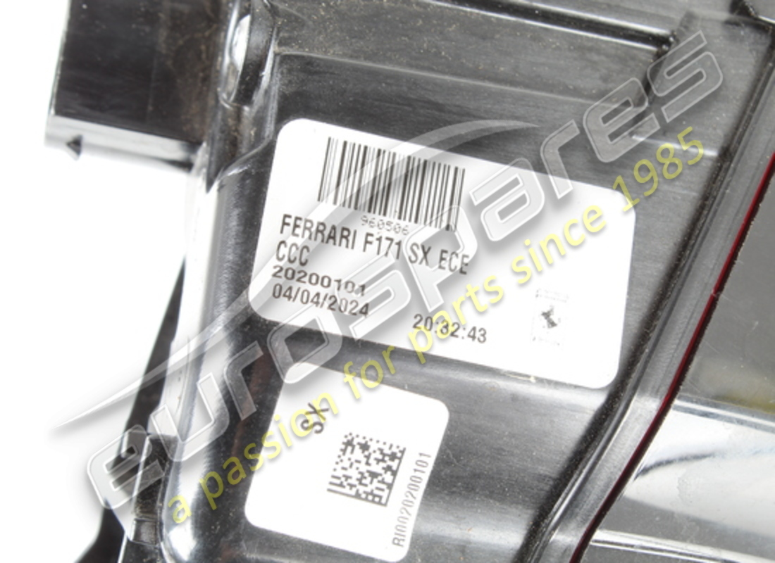 utilisé ferrari fanale posteriore sx. numéro de pièce 960506 (4)