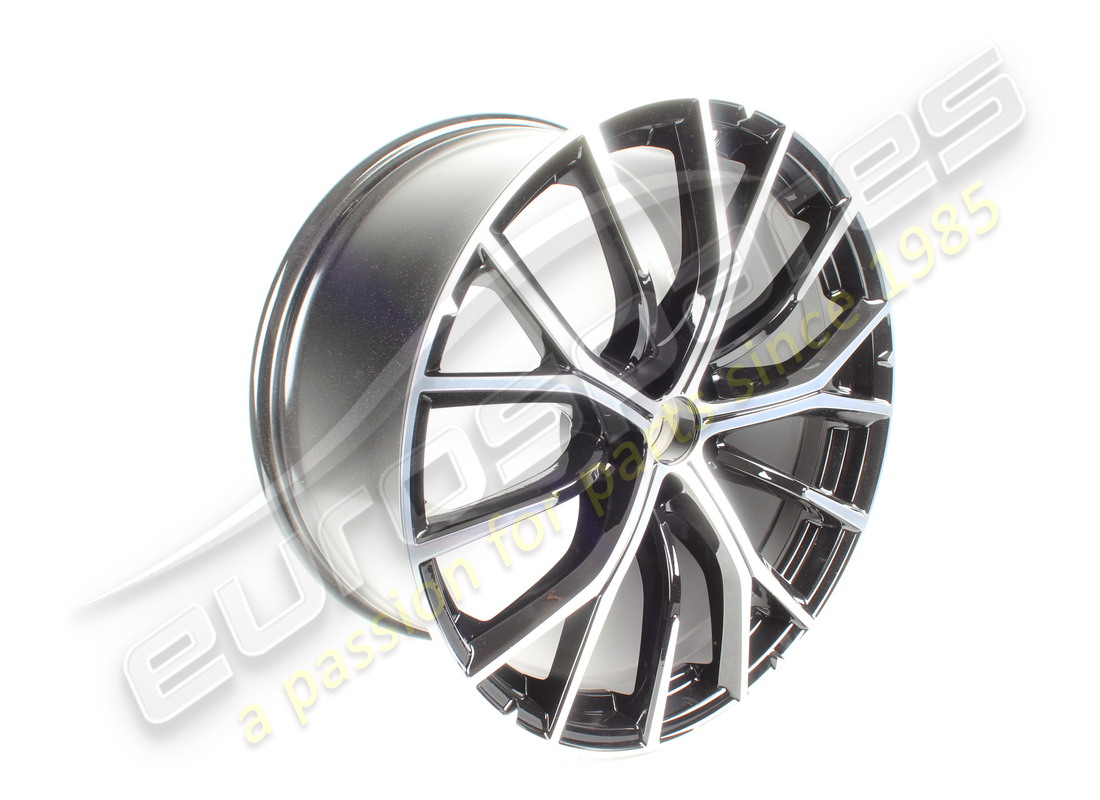 NOUVELLE MASERATI ROUE ARRIÈRE IMOLA 21' DIAMANT NOIR BRILLANT. NUMÉRO DE PIÈCE 980189016 (2) nouvelle maserati roue arrière imola 21' diamant noir brillant. numéro de pièce 980189016 (2)