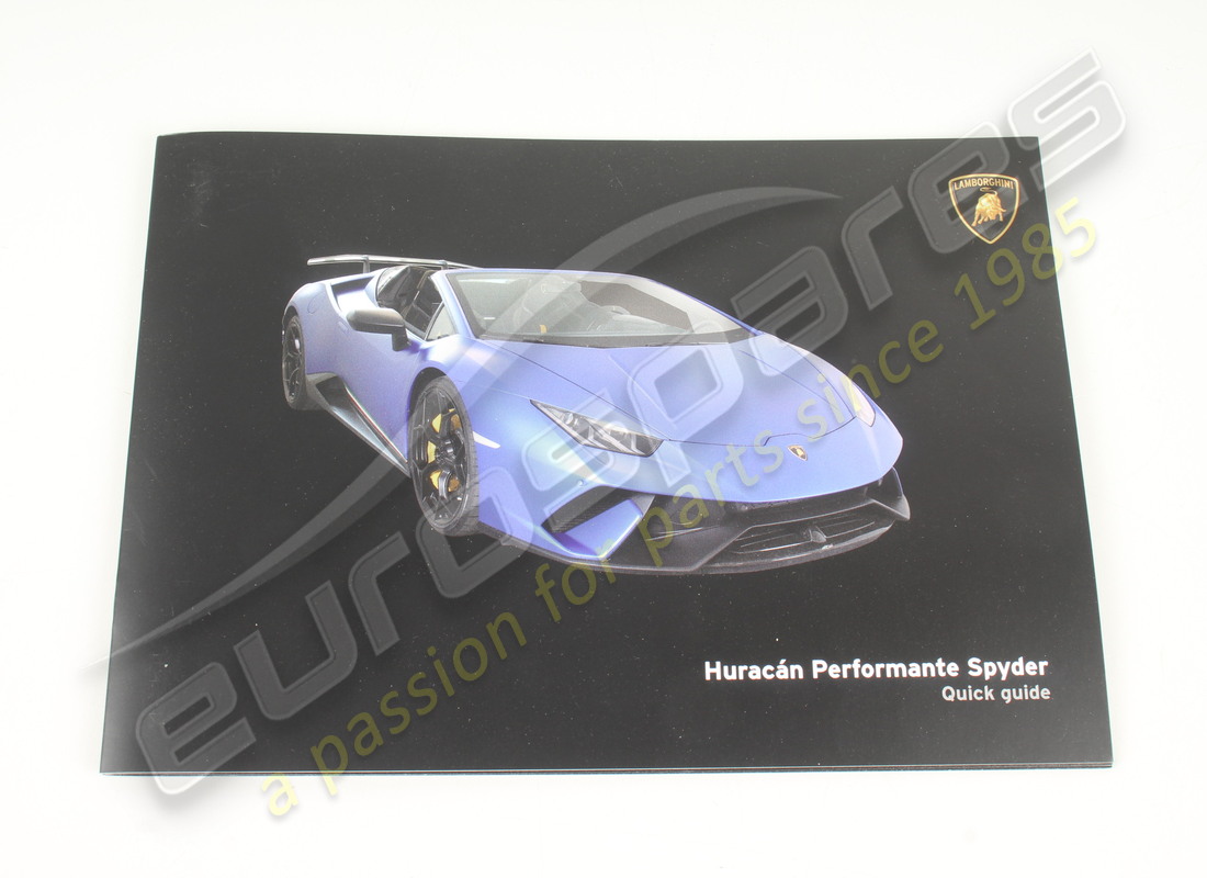 nouveau lamborghini manuel du propriétaire guide rapide numéro de pièce 4t7012720ge (1)