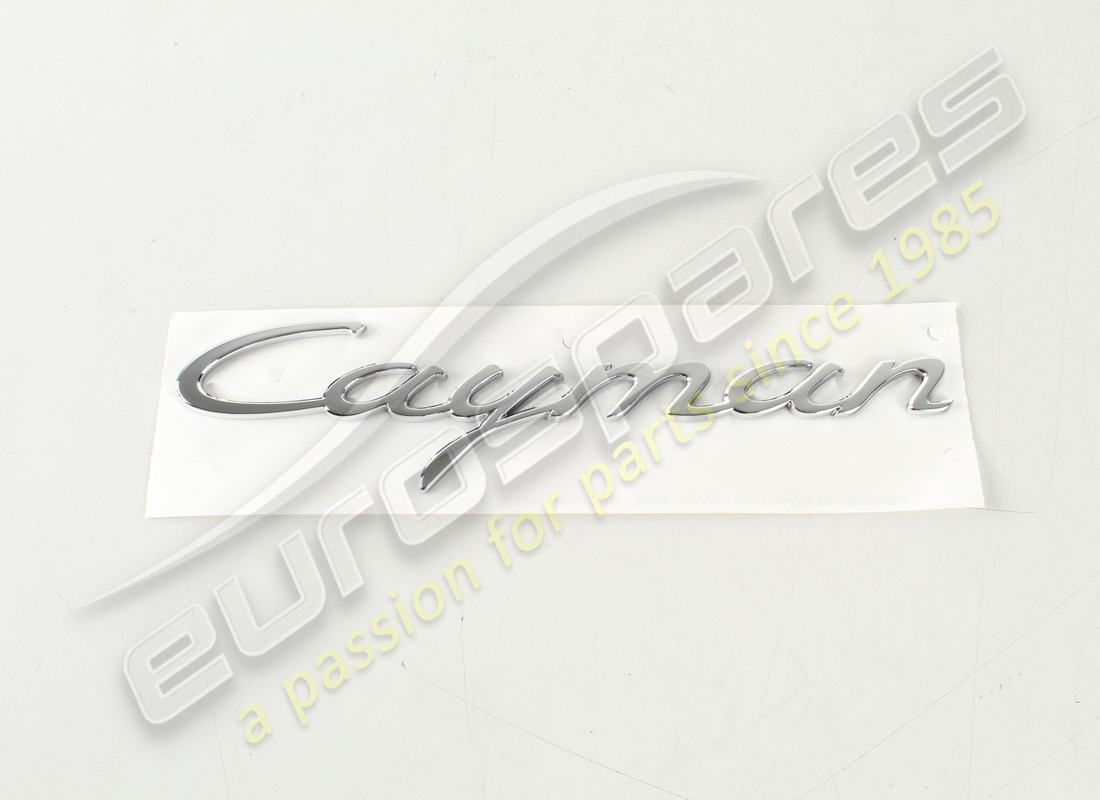 nouvelle inscription porsche. numéro de pièce 98155923900 (1)