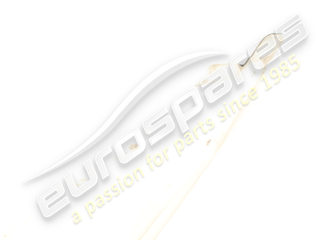 plaque de seuil arrière droit chromée d'occasion maserati. référence 378305322 (3)