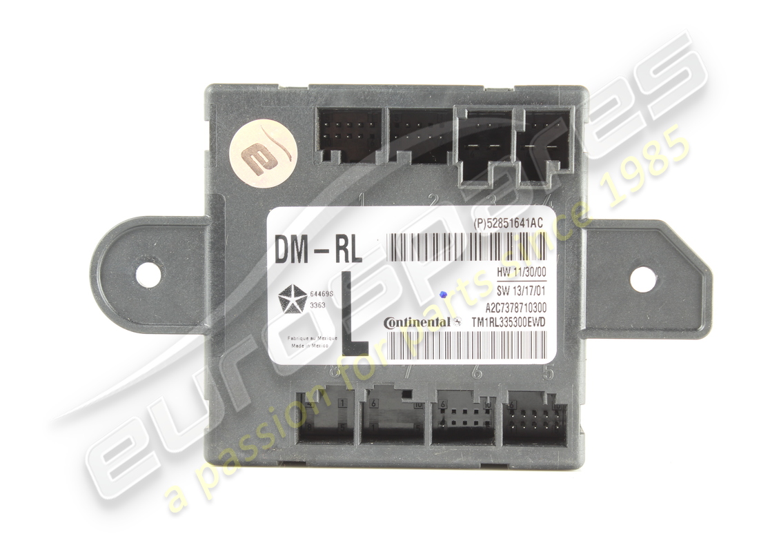 MODULE DE PORTE ARRIÈRE GAUCHE D'OCCASION Maserati. NUMÉRO DE PIÈCE 670030155 (1)
