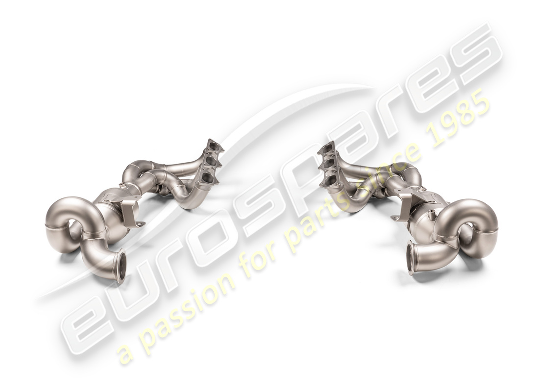 nouveau akrapovic porsche 911 gt3 / gt3 touring (992) | ensemble de collecteurs evolution (titane). numéro de pièce epot7 (1)