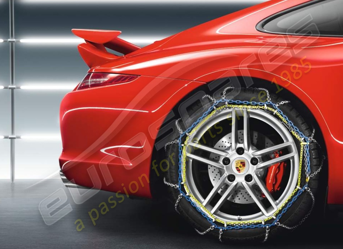 chaînes à neige neuves porsche. numéro de pièce 95804460013 (2)