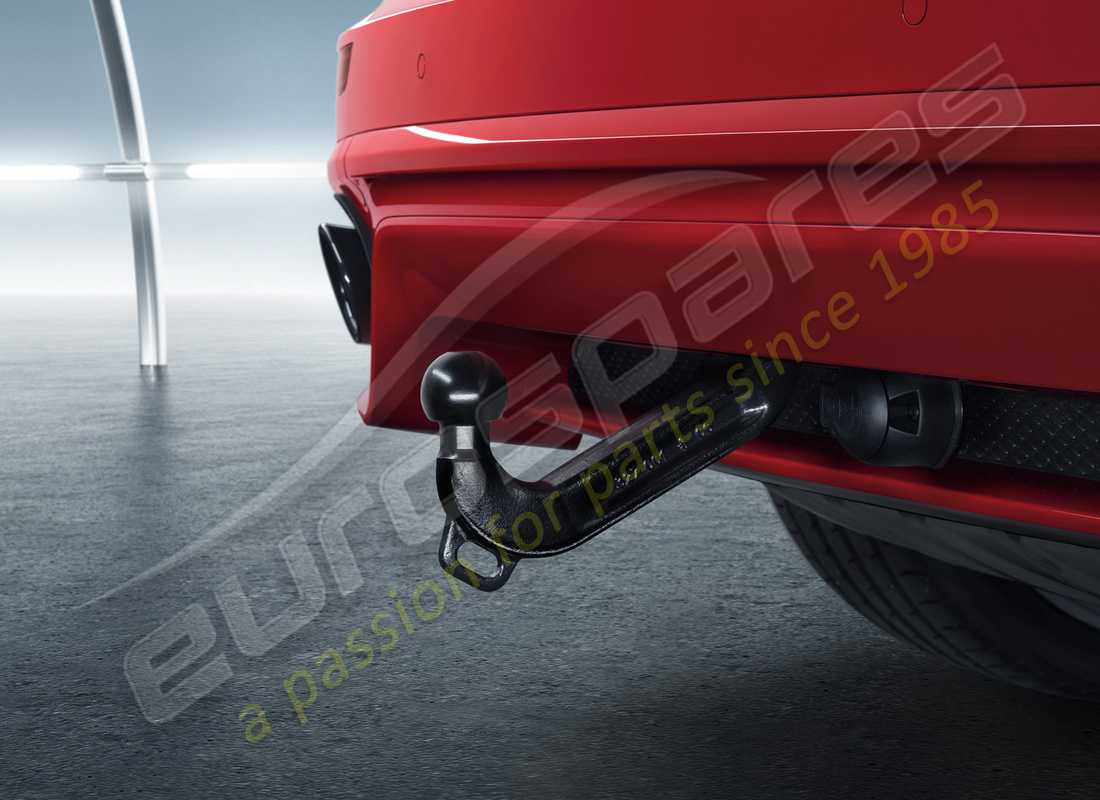 attelage de remorquage extensible électriquement neuf porsche. numéro de pièce 95804480135 (2)