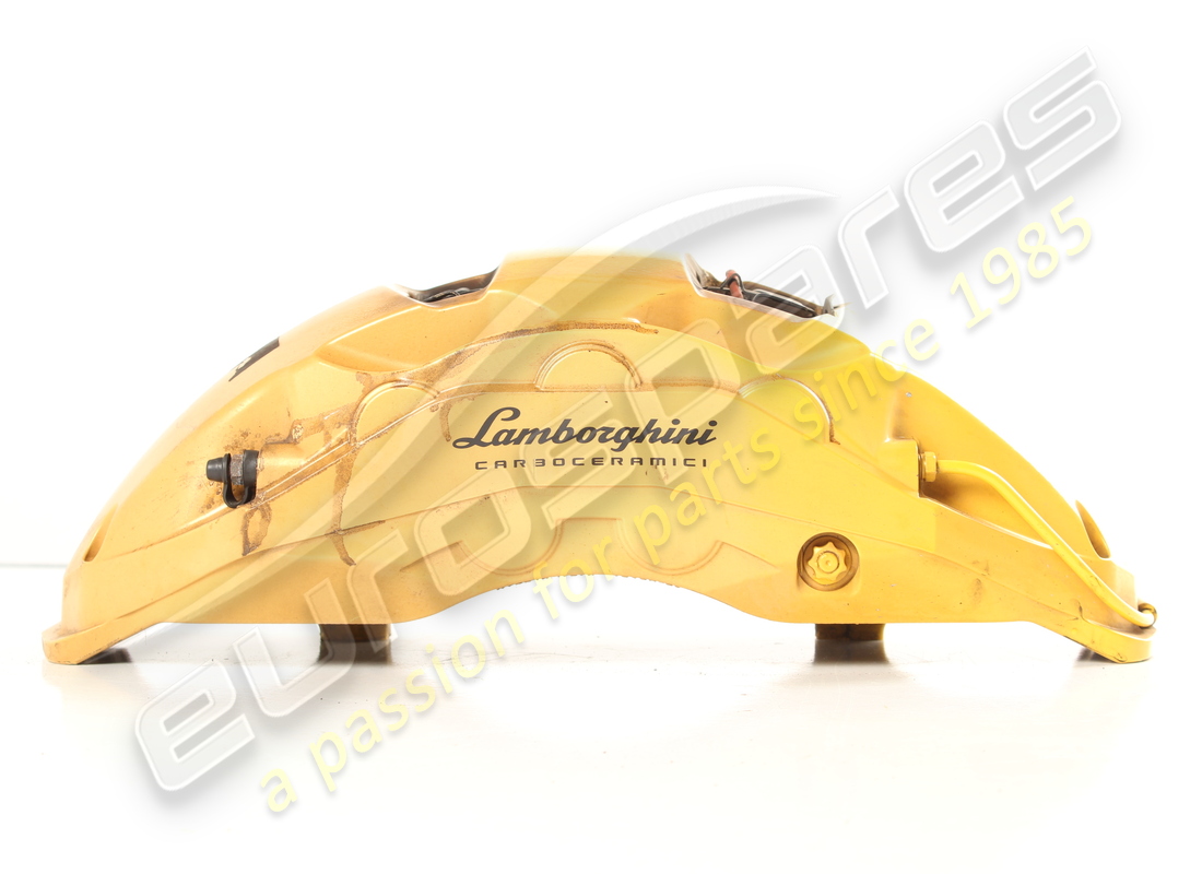 utilisé lamborghini étrier de frein 21 céramique 10k. numéro de pièce 4m0615105gd (1)