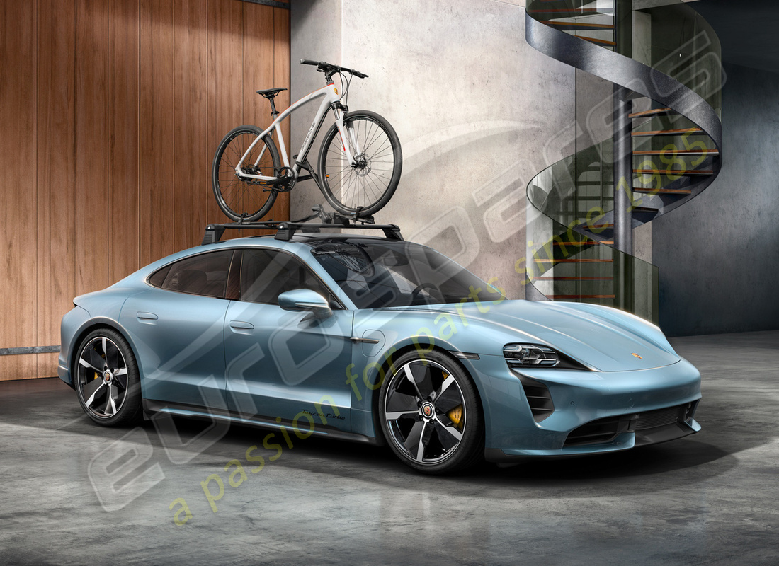 porte-vélos neuf porsche. numéro de pièce 95b044831 (14)
