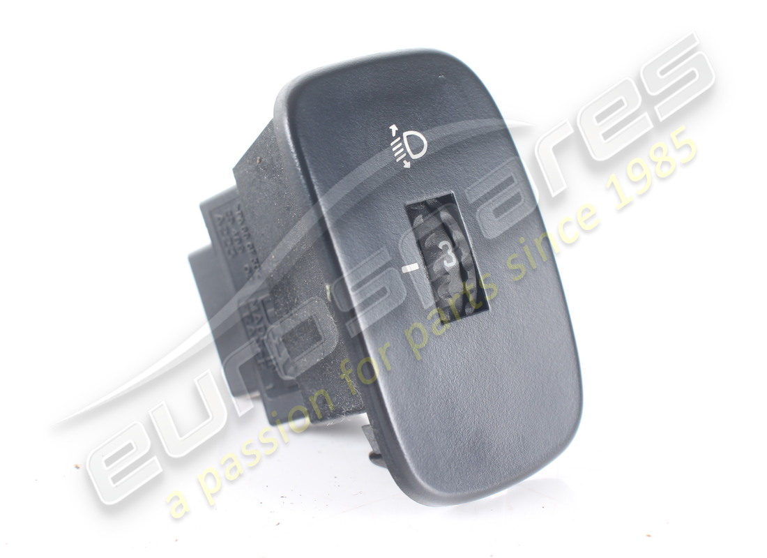 UTILISÉ Maserati COMMANDE D'ORIGINE DE PHARE, NOIR DONC. NUMÉRO DE PIÈCE 383100112 (1)