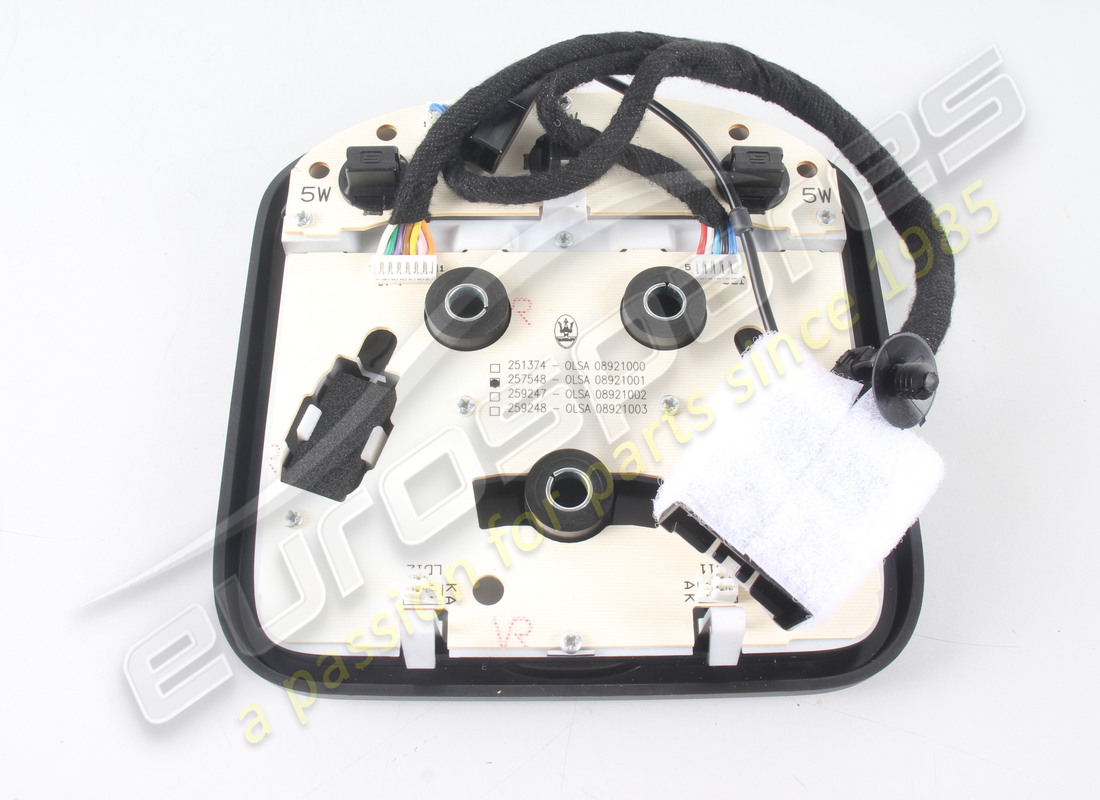 NOUVEAU (AUTRE) MASERATI LAMPE DE DÔME. RÉFÉRENCE 257548 (6) nouveau (autre) maserati lampe de dôme. référence 257548 (6)