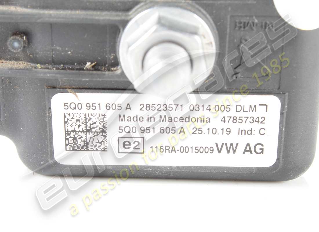 UTILISÉ LAMBORGHINI SIRÈNE DIEBSTAHLSCHUTZ. NUMÉRO DE PIÈCE 5Q0951605A (4) utilisé lamborghini sirène diebstahlschutz. numéro de pièce 5q0951605a (4)