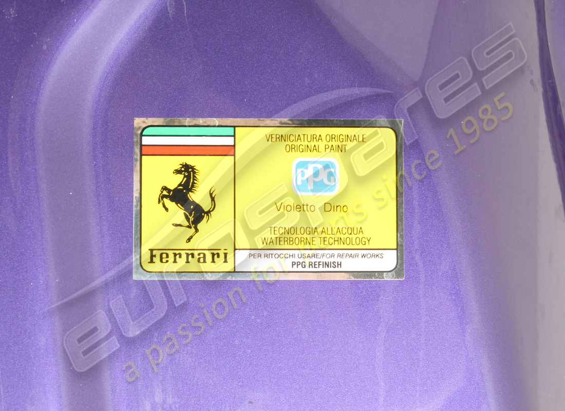 endommagé ferrari cofano anteriore complet semilav. numéro de pièce 985952573 (10)